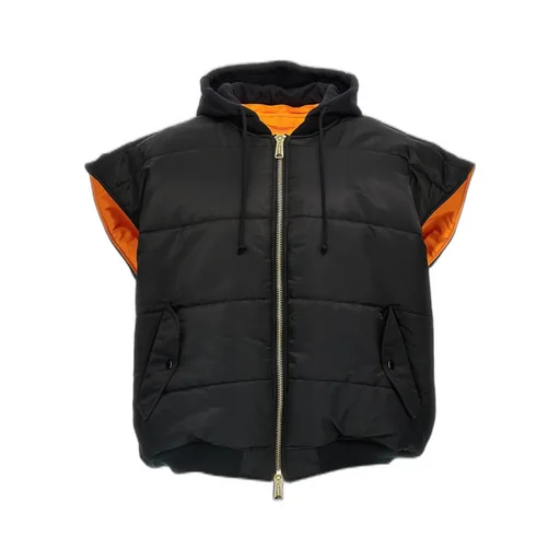 Puffer Vest With Hood