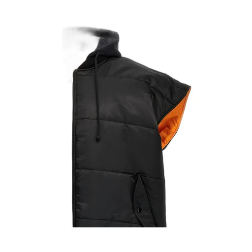 Puffer Vest With Hood