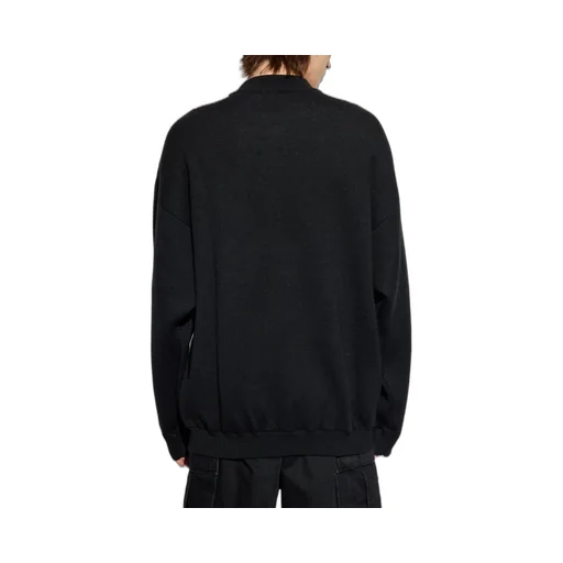 I Love Logos Mock Neck Sweatshirt
