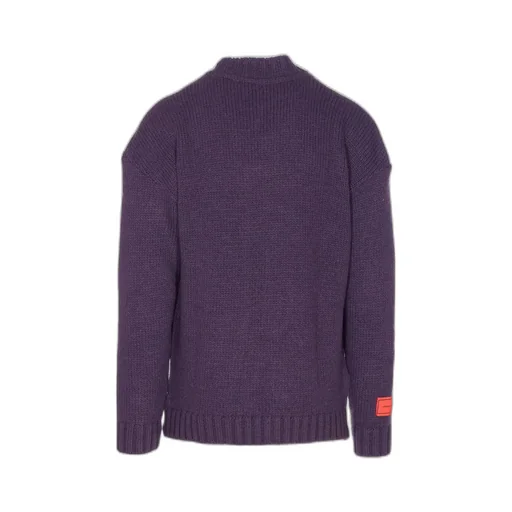 Sweater With Heart Appliqué