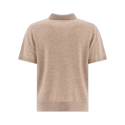 Short Sleeve Knitted Polo Shirt