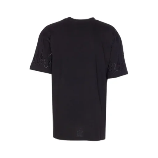 T-Shirt With Flame Print