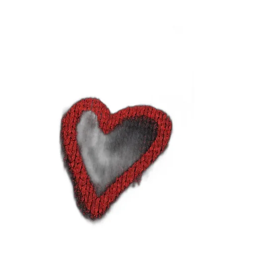 Cardigan With Heart Embroidery