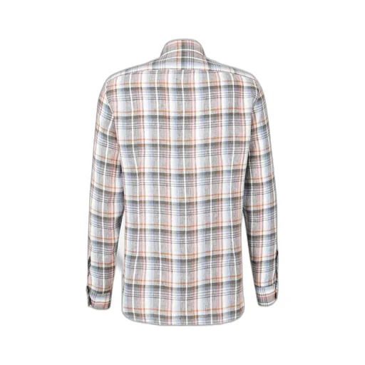Checked Long-Sleeve Shirt