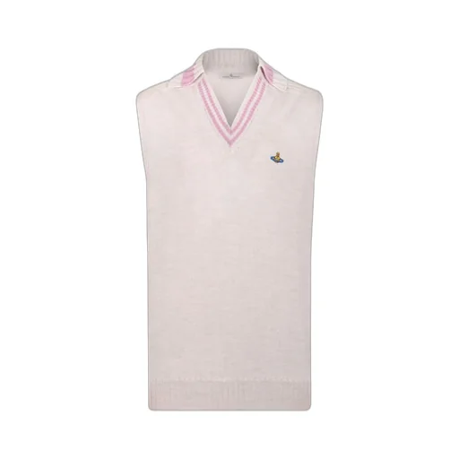 Sleeveless Knit Polo