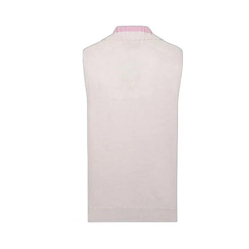 Sleeveless Knit Polo