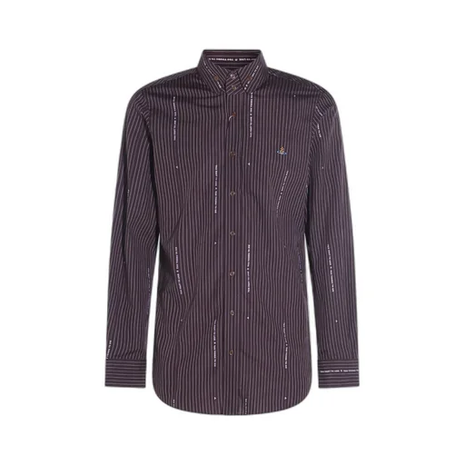 Striped Shirt With Logo