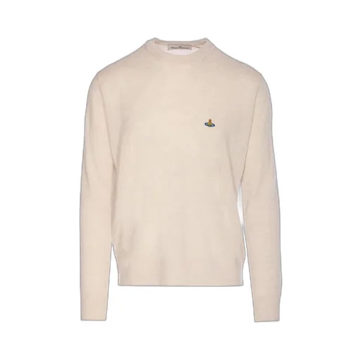Logo Embroidered Crewneck Sweater