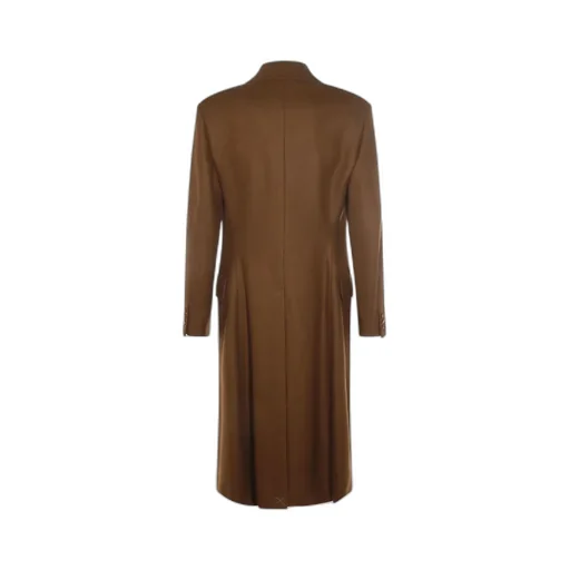 Double-Breasted Wool Coat