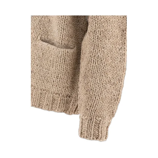 Chunky Knit Zip-Up Cardigan