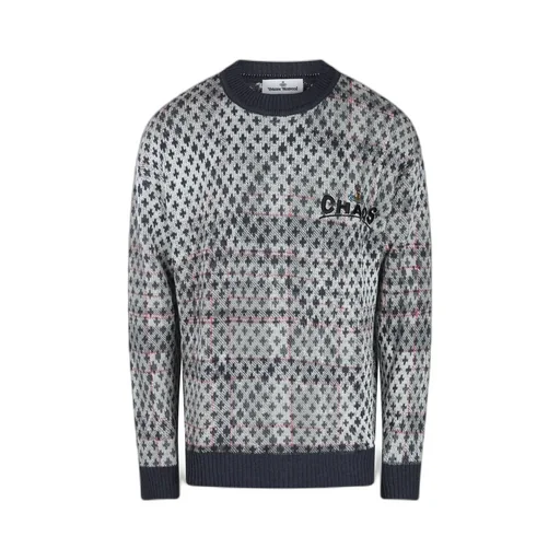 Argyle Knit Sweater
