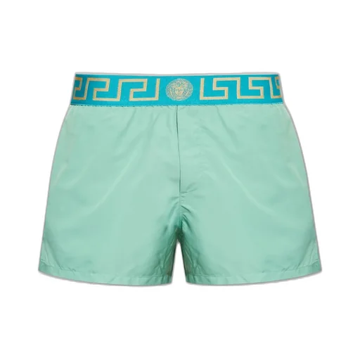 Medusa Print Swim Shorts