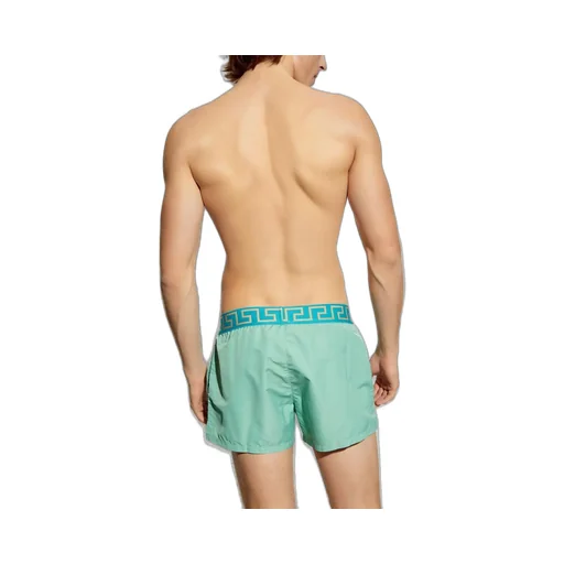 Medusa Print Swim Shorts