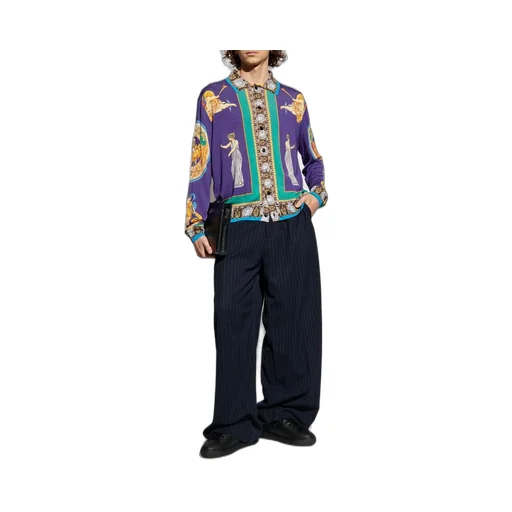 Medusa Renaissance Print Cardigan