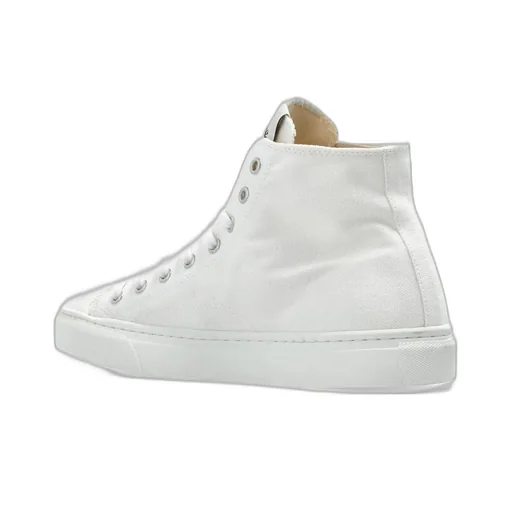 High-Top Sneakers With Orb Print