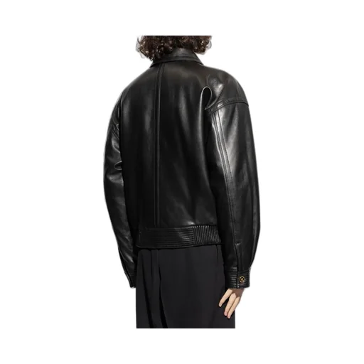 Leather Bomber Jacket