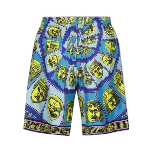 Medusa Amplified Print Swim Shorts