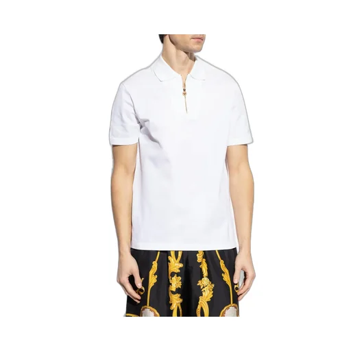 Medusa Zip Polo Shirt