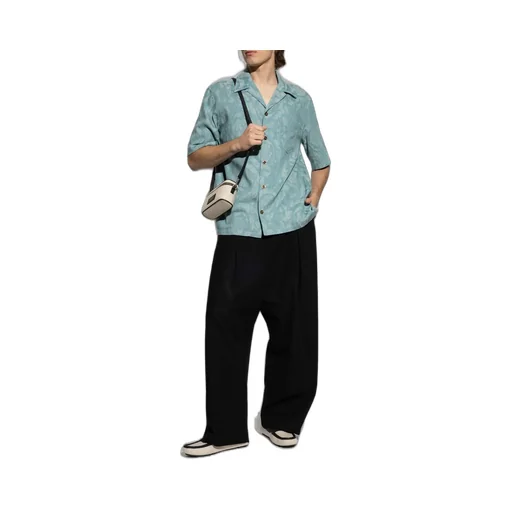 Baroque Print Short Sleeve Shirt