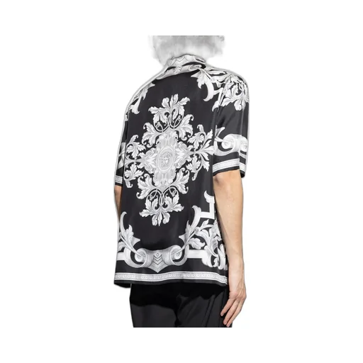 Baroque Print Short Sleeve Shirt