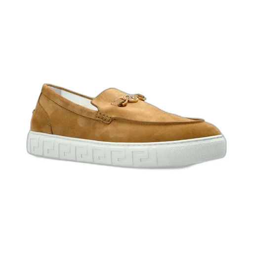 Loafers With Medusa Buckle
