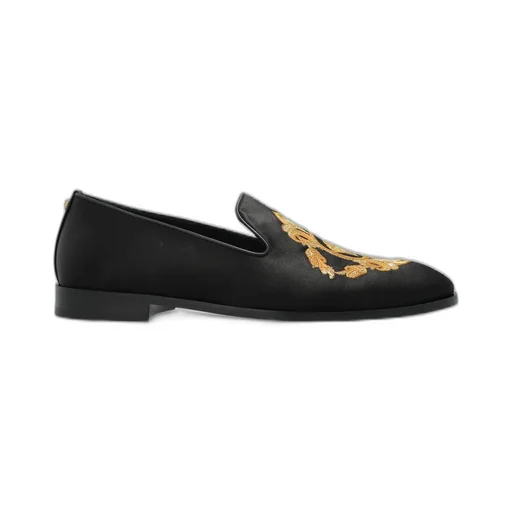 Loafers With Embroidery