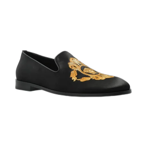 Loafers With Embroidery