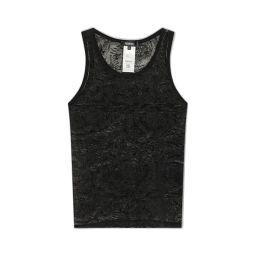 Lace Print Tank Top