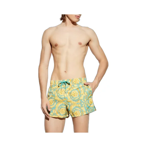 Baroque Print Swim Shorts