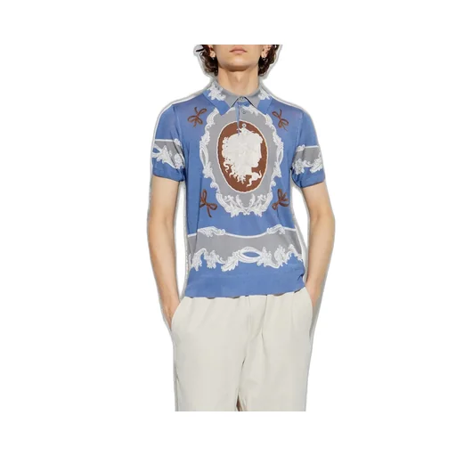 Printed Polo Shirt