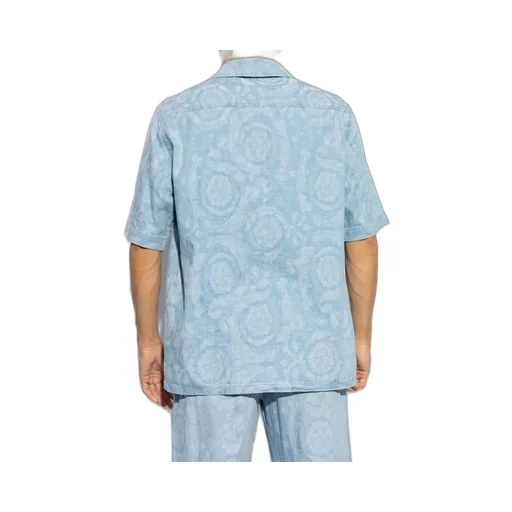 Barocco Print Short Sleeve Shirt