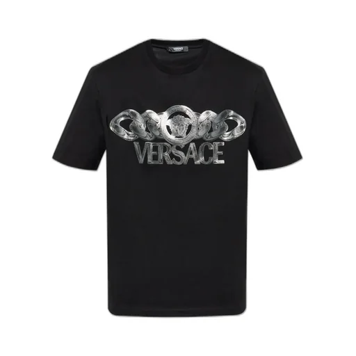 Medusa Chain Print T-Shirt
