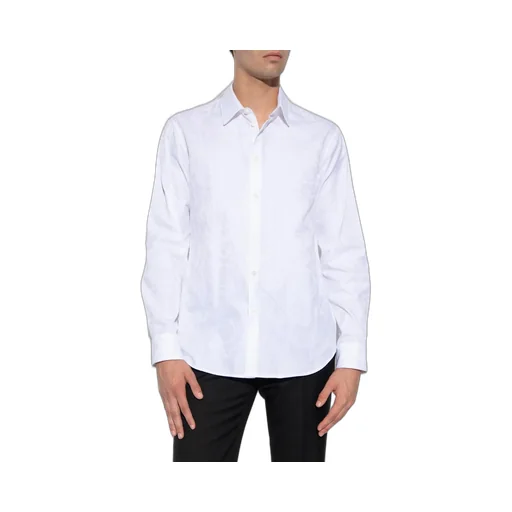 Logo Print Cotton Shirt