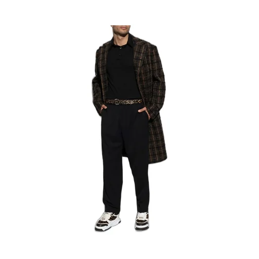 Long-Sleeved Polo Shirt