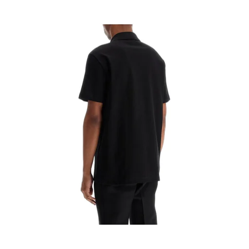Medusa Print Polo Shirt