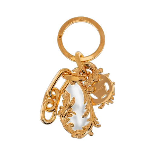 Medusa Charm Keychain