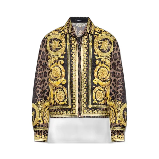 Barocco Print Bomber Jacket