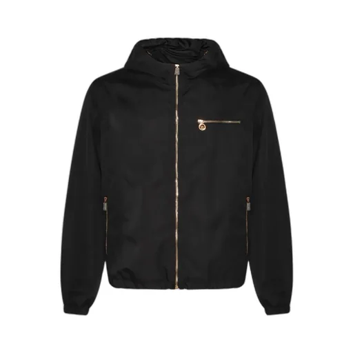 Logo Print Windbreaker Jacket