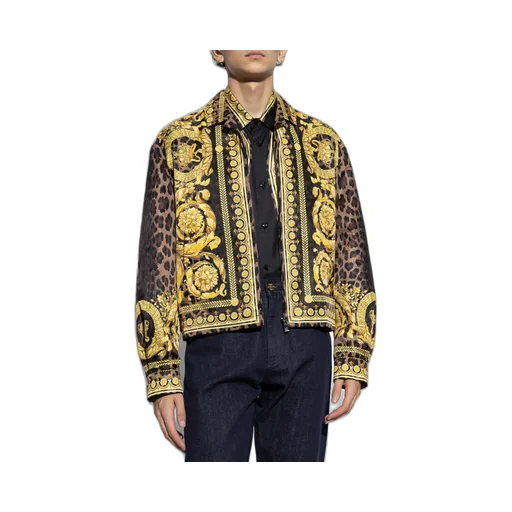 Barocco Print Bomber Jacket