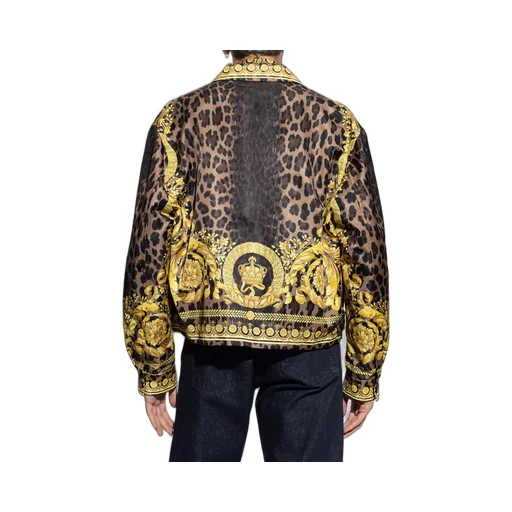 Barocco Print Bomber Jacket