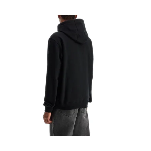 Hoodie With Medusa Chain Print