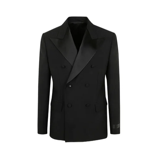 Double-Breasted Tuxedo Jacket