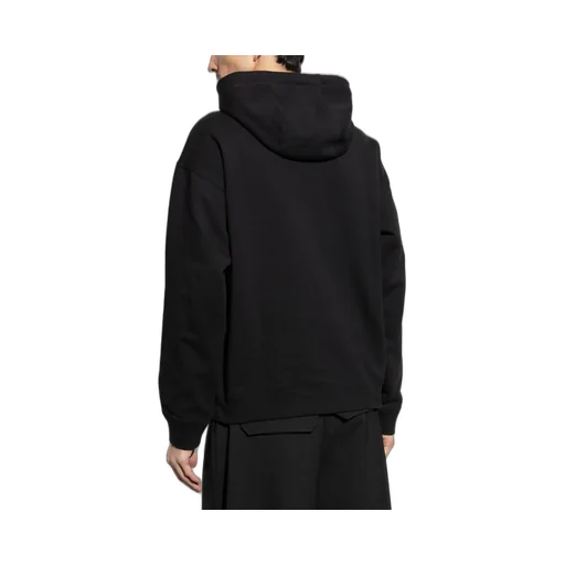 Hoodie With Medusa And Cherubs Print