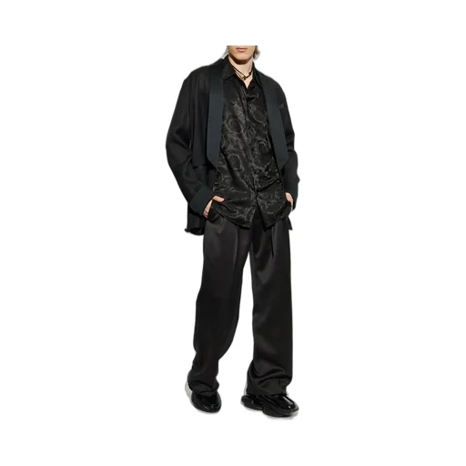 Baroque Print Silk Shirt