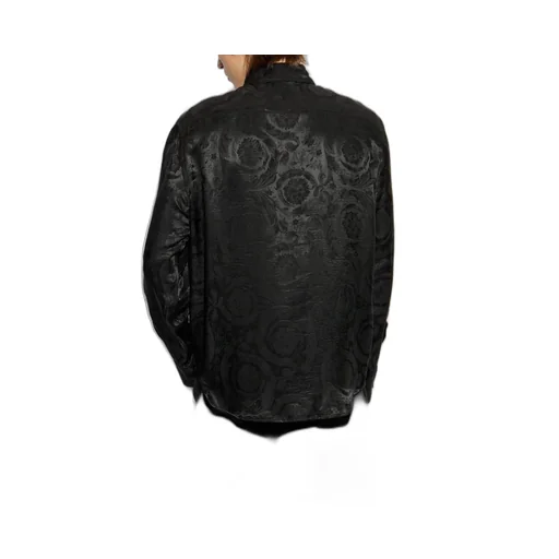 Baroque Print Silk Shirt
