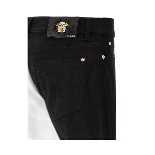 Medusa Button Jeans