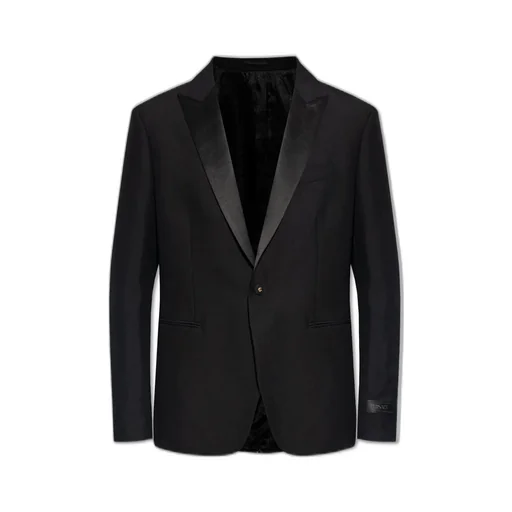 Single-Breasted Tuxedo Jacket