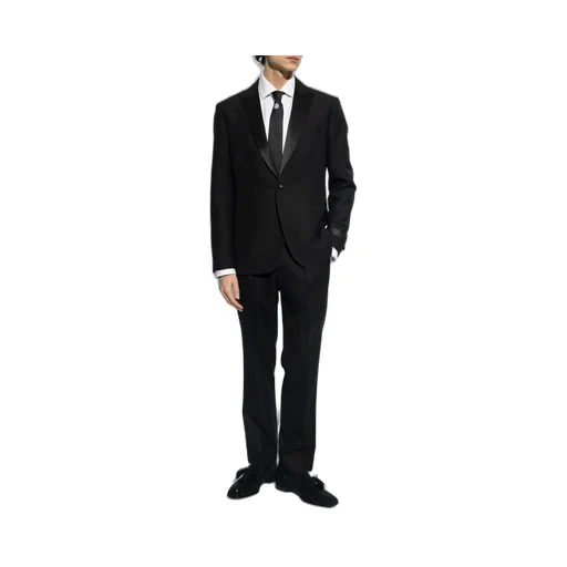 Single-Breasted Tuxedo Jacket