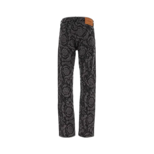 Baroque Print Jeans