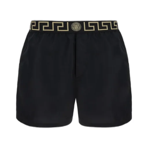 Medusa Print Swim Shorts